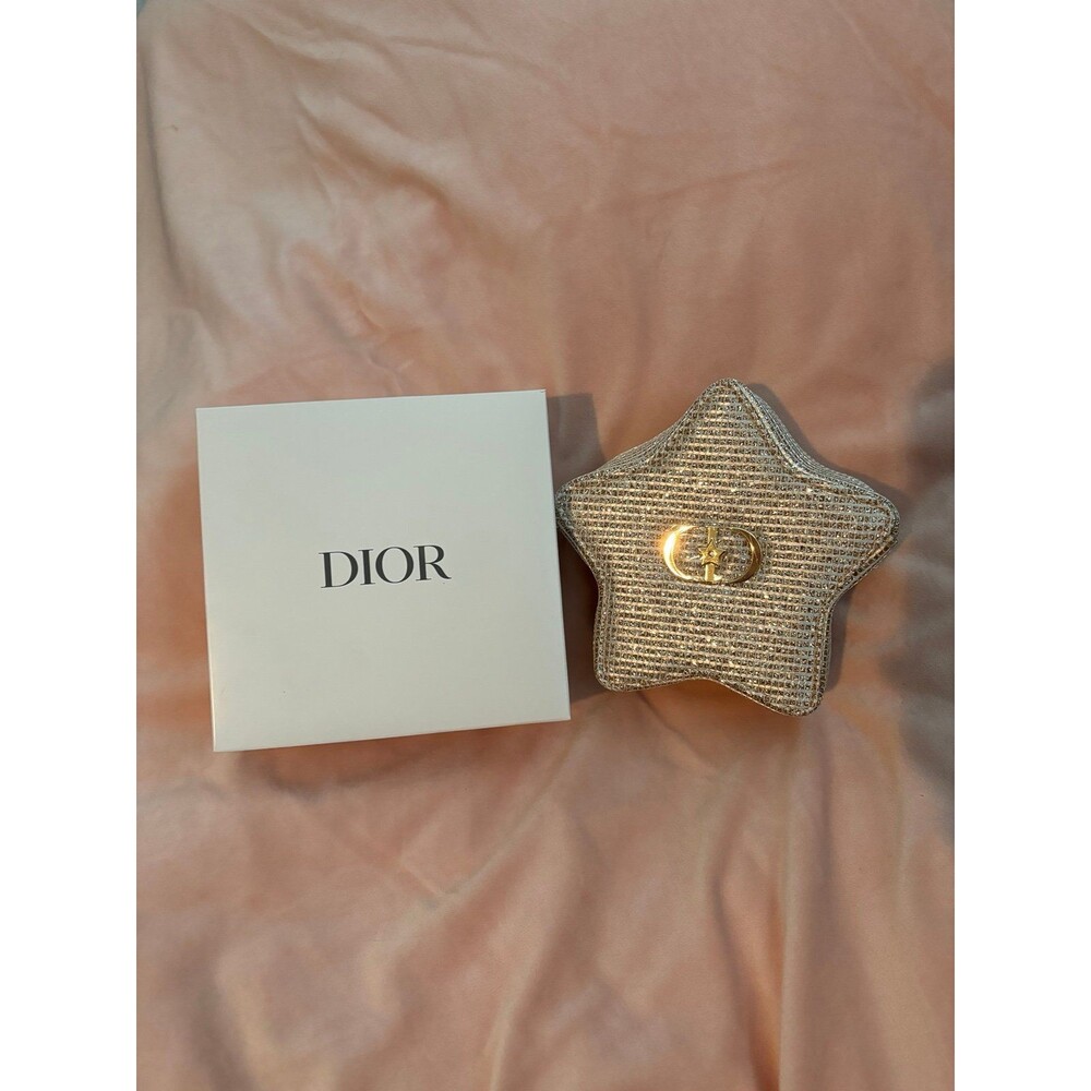 Dior gold Christmas Trousse